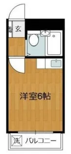 グレースハイム横山【2階】の間取り