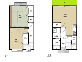 ふぁみーゆ紫竹山の間取り