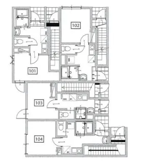 OPEN RISE府中小柳I【1階】の間取り