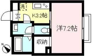 Sha-MaisonWisteriaII【2階】の間取り