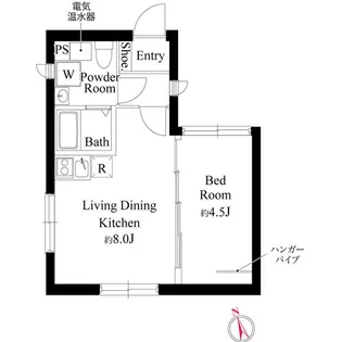 UCM 蒲田【2階】の間取り