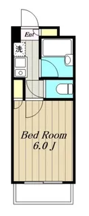 ファリーナ橋本【6階】の間取り