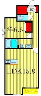 Villa Est【2階】の間取り