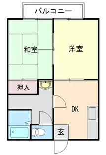 ドリームハイツ A【1階】の間取り