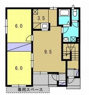 フィロソフィ【2階】の間取り
