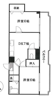 加藤ビル【4階】の間取り