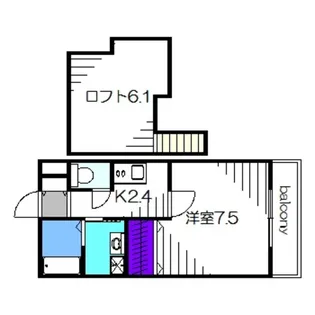 T&S・Kitahanada【2階】の間取り