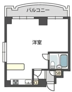 グランドールハタダ【3階】の間取り