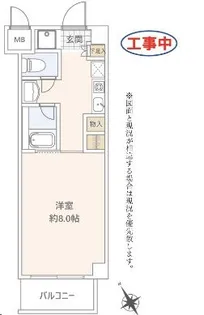 三沢NKマンション【3階】の間取り