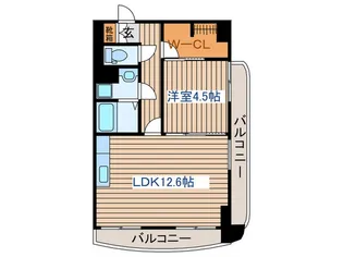 K&Kビル【4階】の間取り