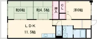 グレイシス【7階】の間取り