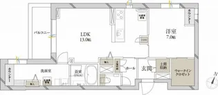 クレール シャーメゾン プレミア【2階】の間取り