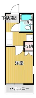 モンパレス東上磯部【2階】の間取り