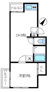 オークコープ【1階】の間取り
