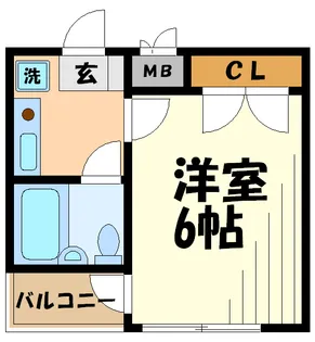 ボヘミアンテラス【3階】の間取り
