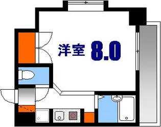 京橋森野ビル【2階】の間取り