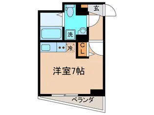 フォルターナ木月【3階】の間取り