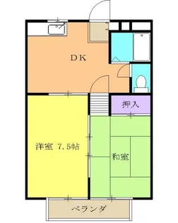 サニークレストマンション【3階】の間取り