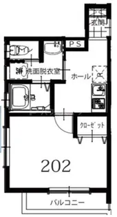 グランド浦安【2階】の間取り