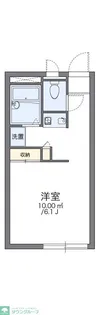 レオパレスサンライズ富岡II【1階】の間取り