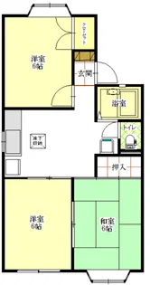 レークヒルズ【2階】の間取り