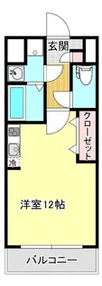 リファレンス敷戸II【2階】の間取り
