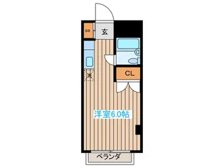 メゾンベル1【3階】の間取り