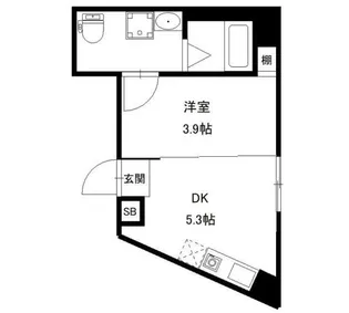 グランレジデンス四つ木【2階】の間取り
