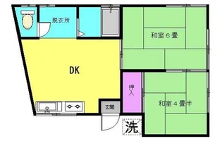 樋口ハイツ【2階】の間取り