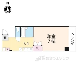 グランドソレーユ【8階】の間取り