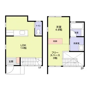 パインヴィレッジの間取り