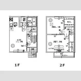 MAISONETTE LAND 佐屋駅B【1階】の間取り