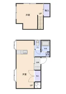 セラハイツ細谷【2階】の間取り