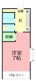 ライフフォーラム桜台【3階】の間取り