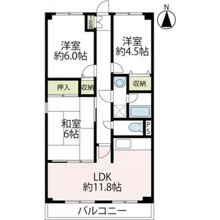アゼリア金沢文庫【2階】の間取り