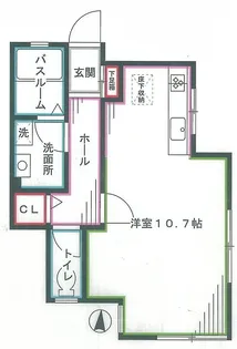 WOODHILL【1階】の間取り