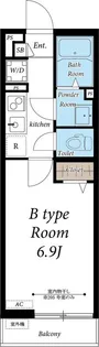 リブリコーポ樹【3階】の間取り
