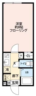 グランクオール東久留米【3階】の間取り