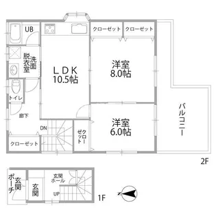 竹林の丘【2階】の間取り