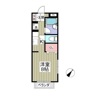 ハイツマスターズ【1階】の間取り