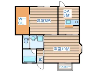アネックス暖暖【2階】の間取り