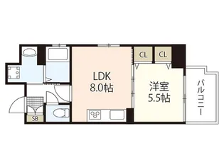 Istyle千田町【2階】の間取り