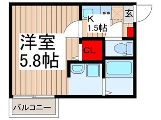 メゾン・ド・リオン【2階】の間取り