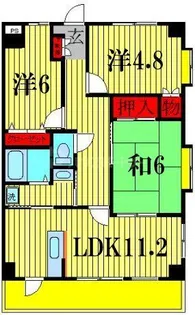 INSURANCE BLDG.XVII【3階】の間取り