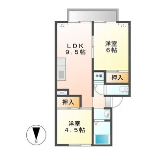 ラ・ルーチェ【2階】の間取り