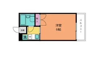 アクティ本山【1階】の間取り