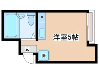 コートグランディ富士見町【2階】の間取り
