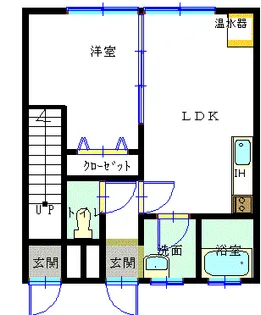 ランカスターステイツ21【2階】の間取り