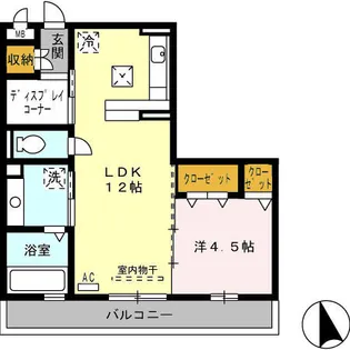 プレミールM【3階】の間取り