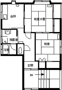 ヴェルデ富士見【2階】の間取り